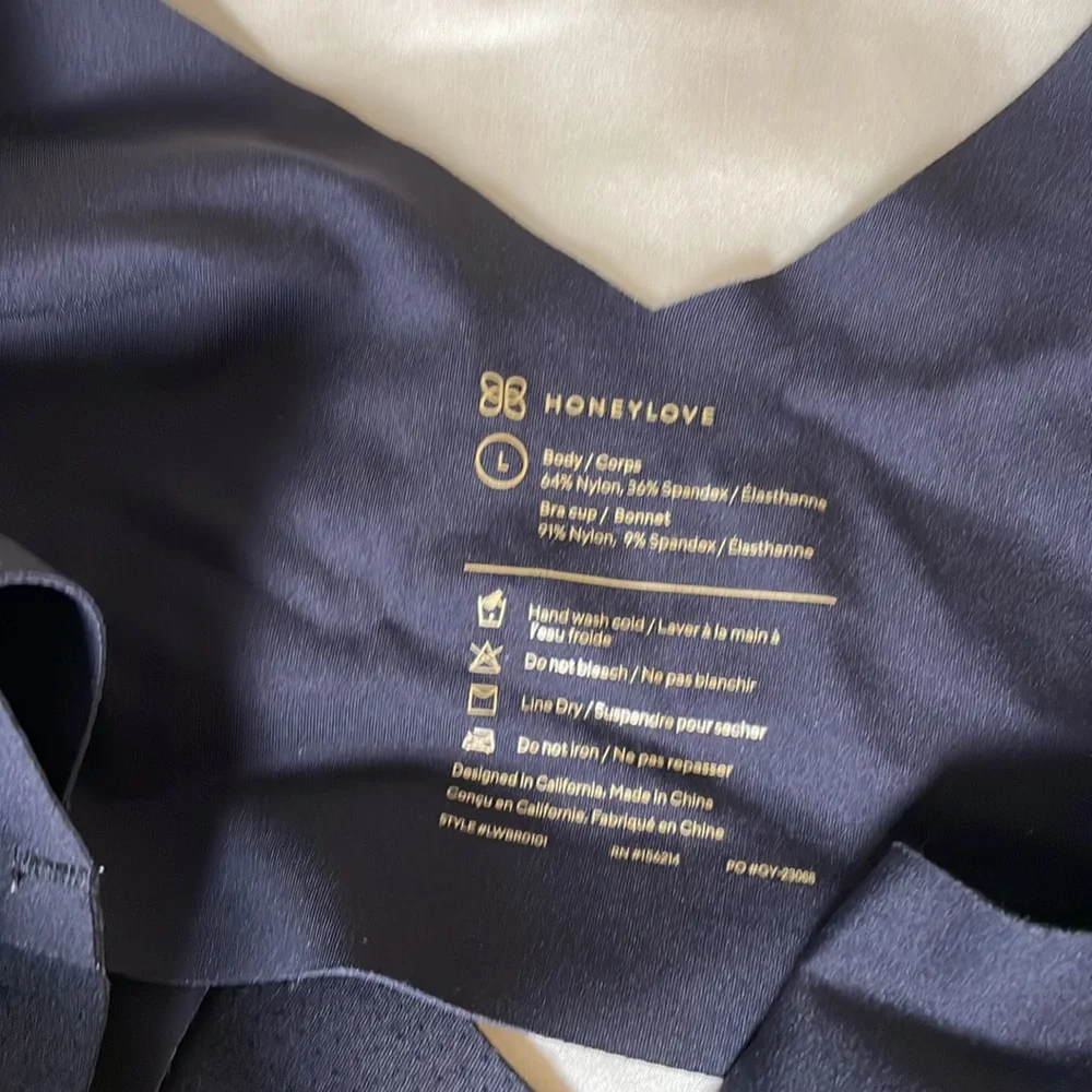 Honeylove - Set of 3 Black and Sand  Seamless Bras - Picture 13 of 13